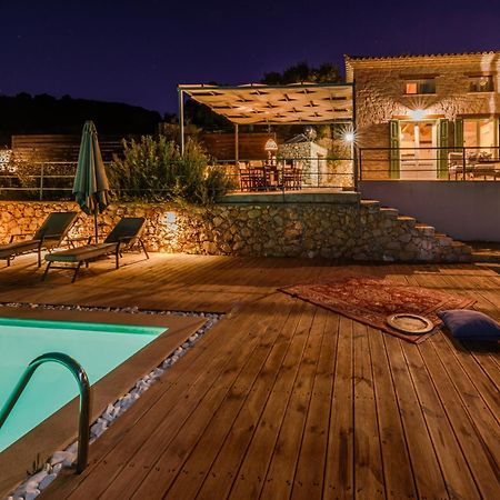 Yiameli Villas With Private Pool Skinária Exterior foto